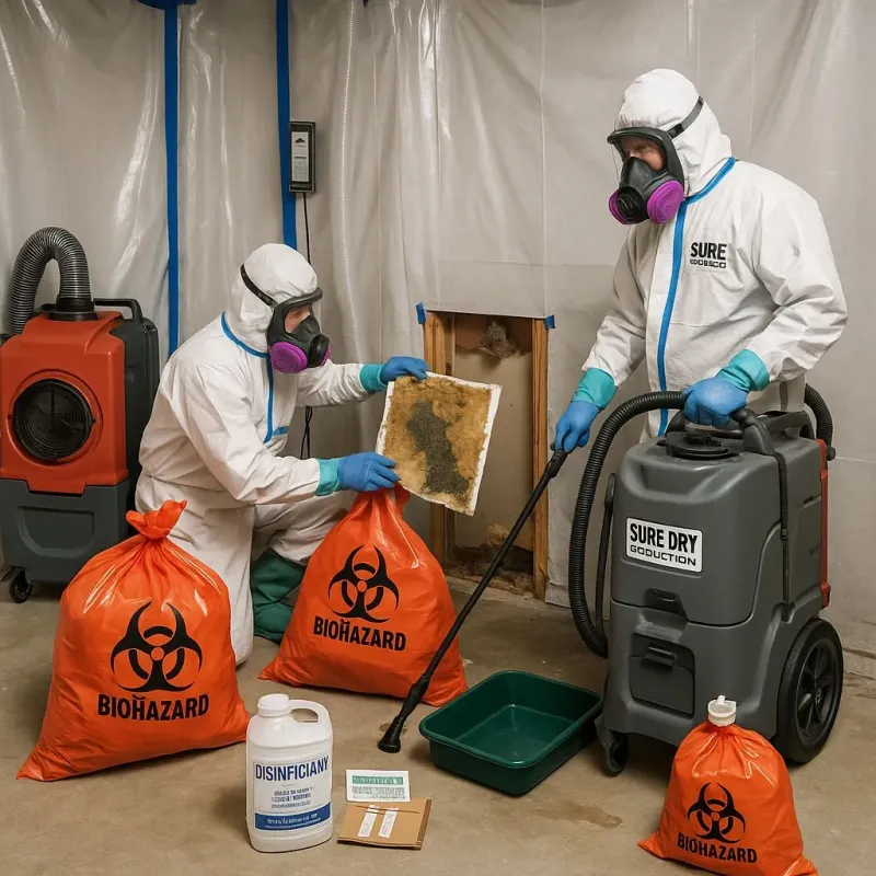 Contaminated Water Handling Protocols process in Erie, PA