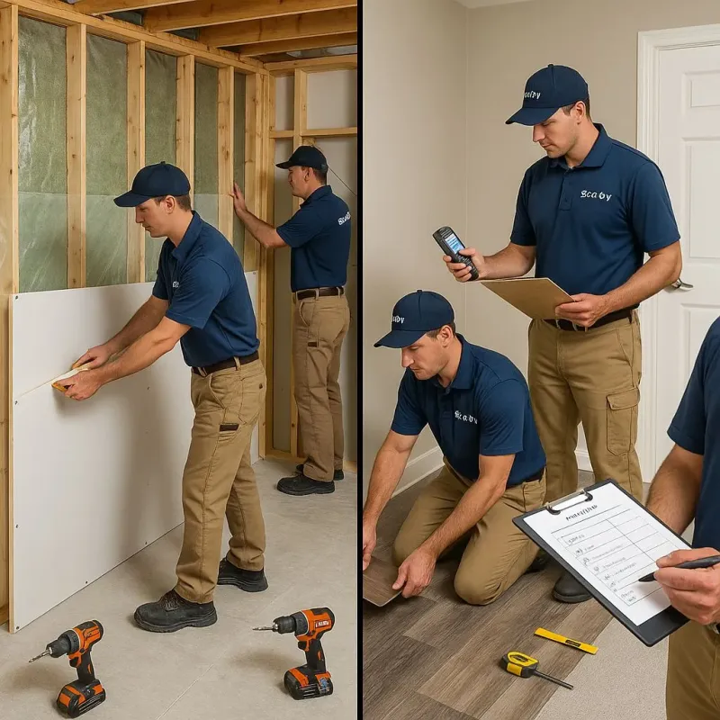 Repairs and Reconstruction process in Erie, PA